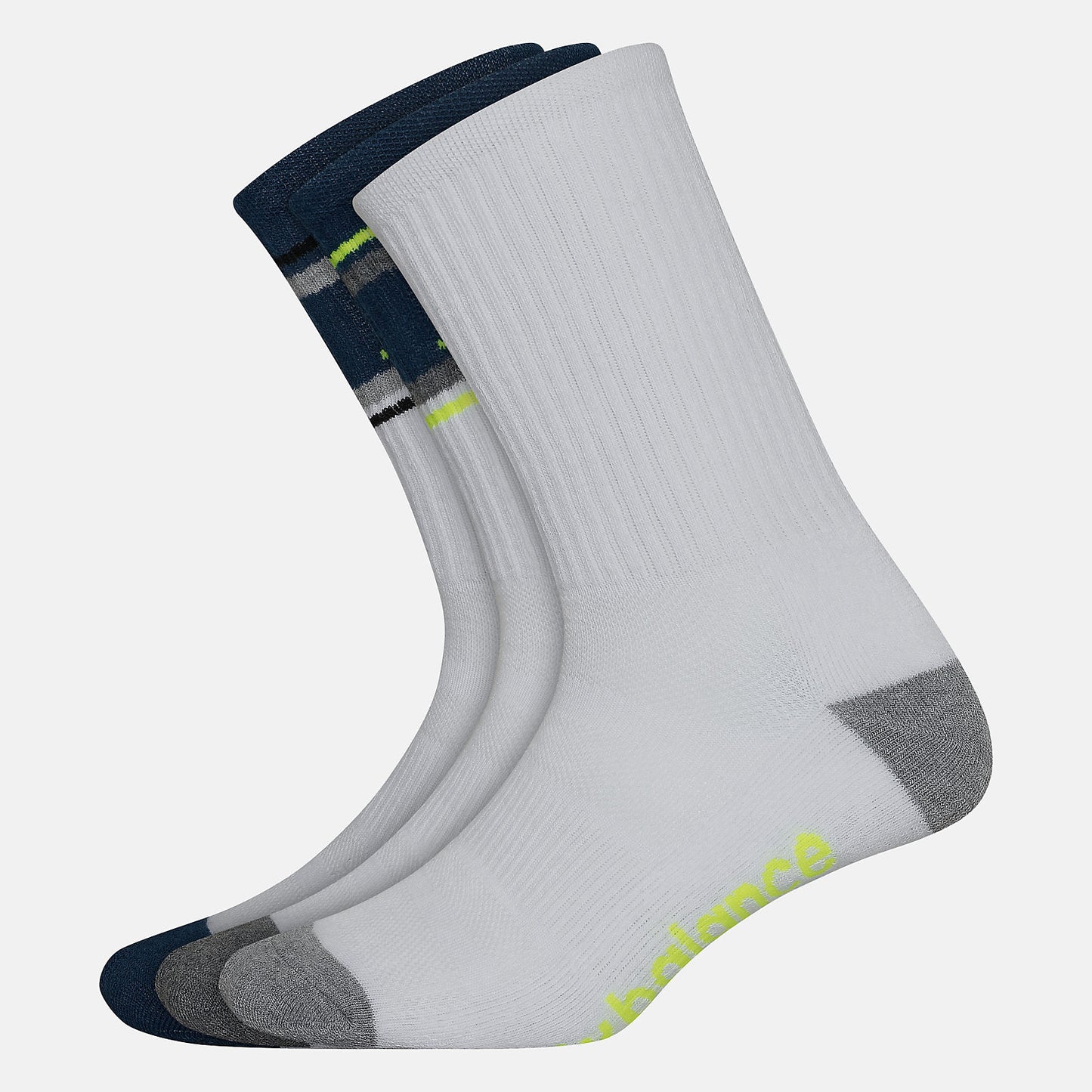 New Balance Online - Performance Cushion Crew Socks 3 Pack