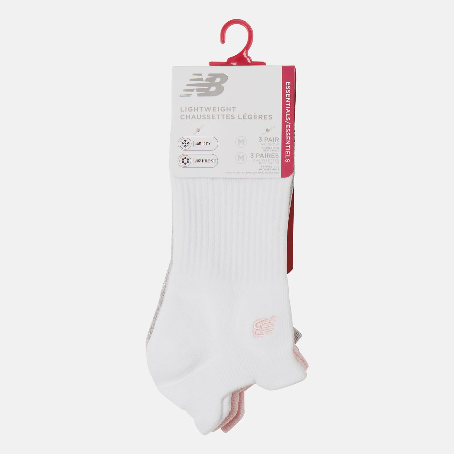 New Balance Discount - Flat Knit Lowcut Tab Socks 3 Pack