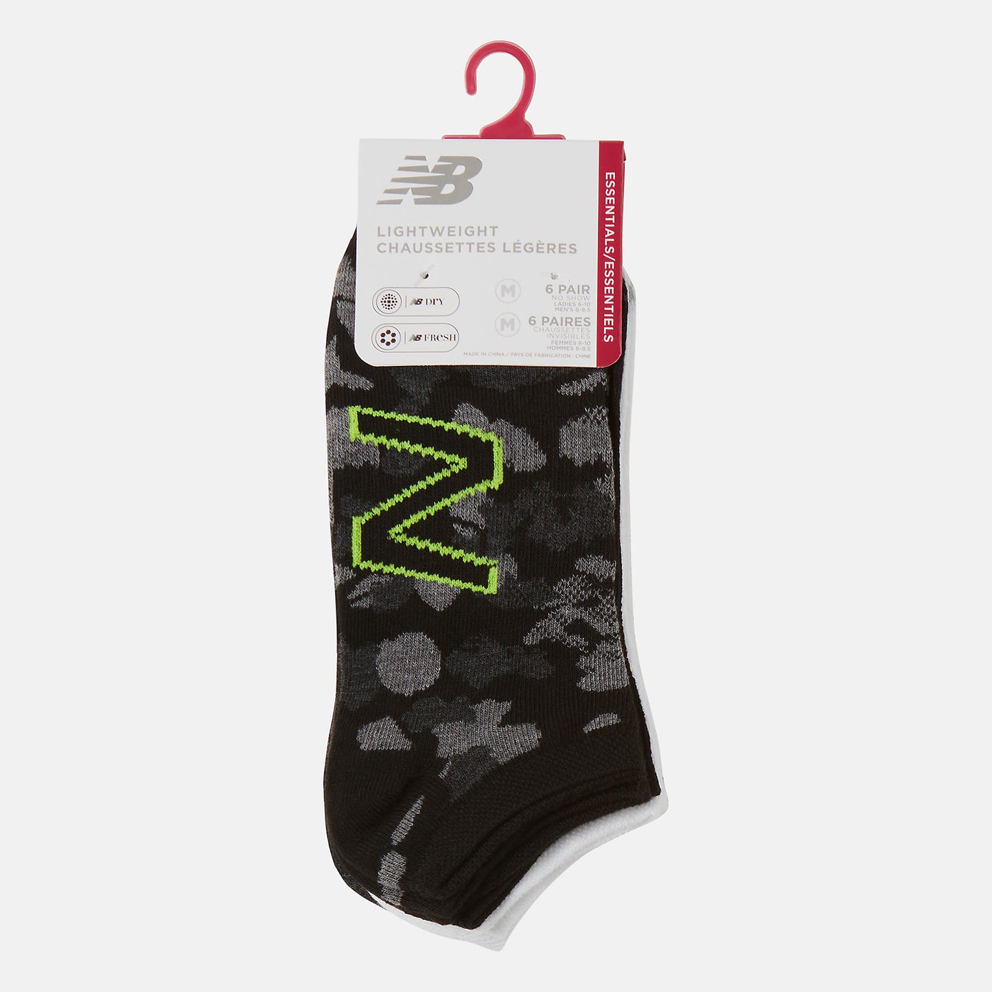 New Balance Discount - 6 PK No Show Flatknit