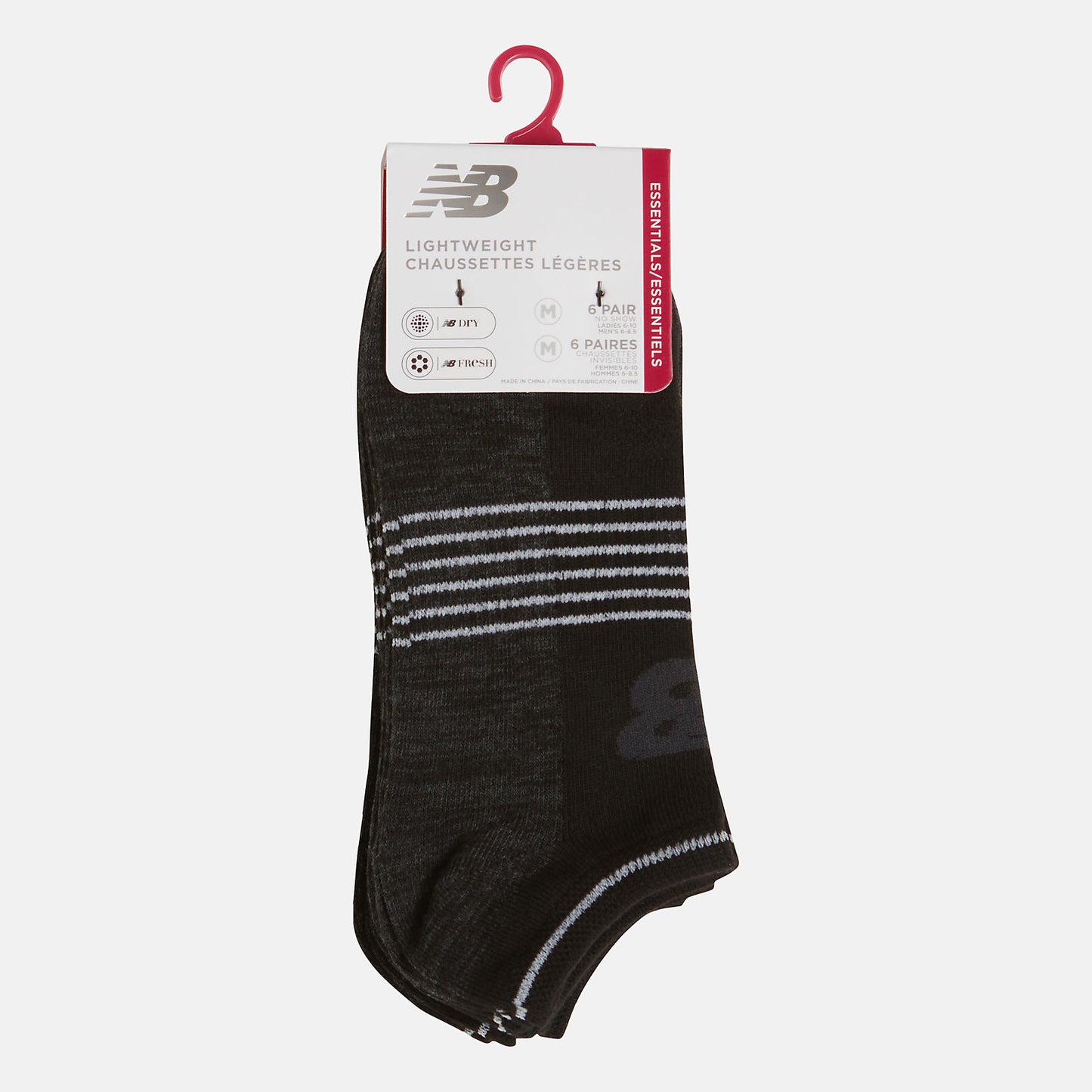 New Balance Outlet - 6 PK No Show Flatknit