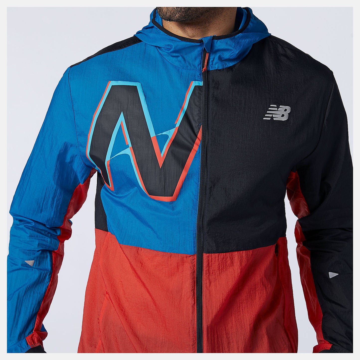 New Balance On Sale - Printed Impact Run Light Pack Jacket