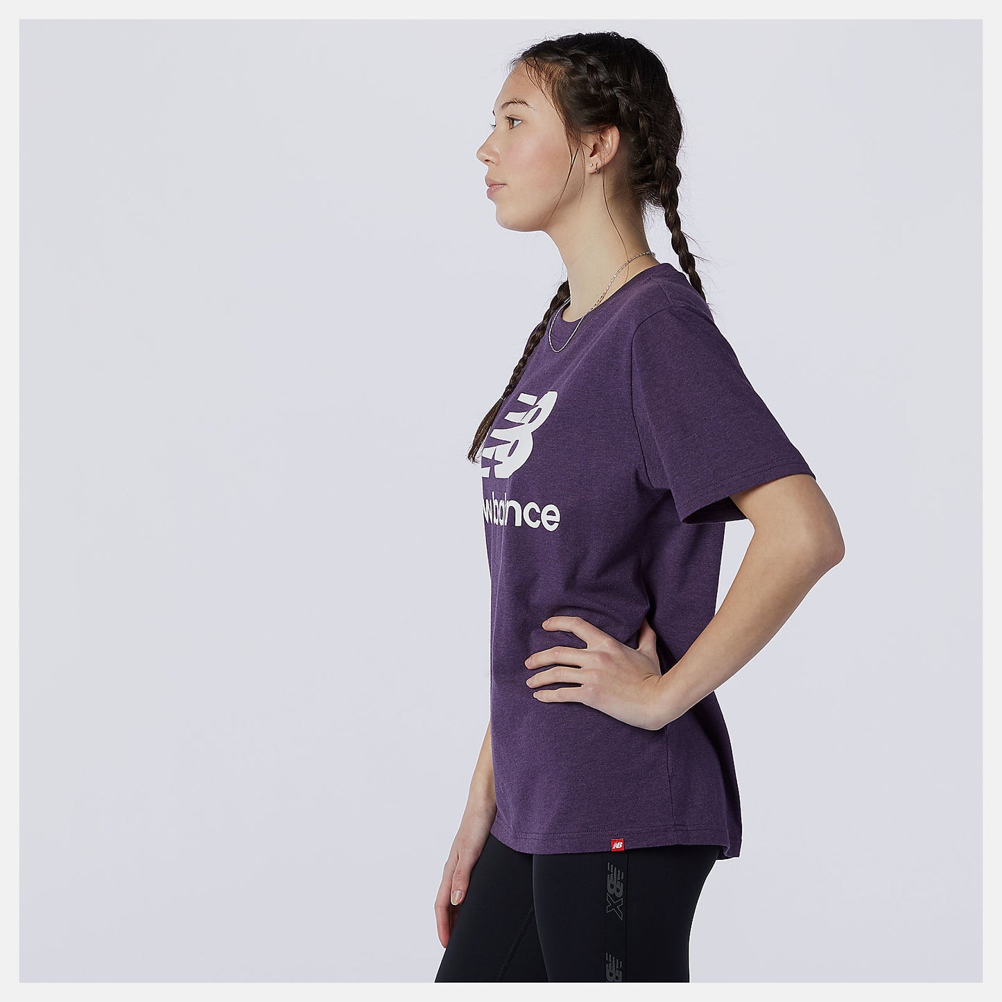 New Balance US - Essentials Stacked Logo Tee