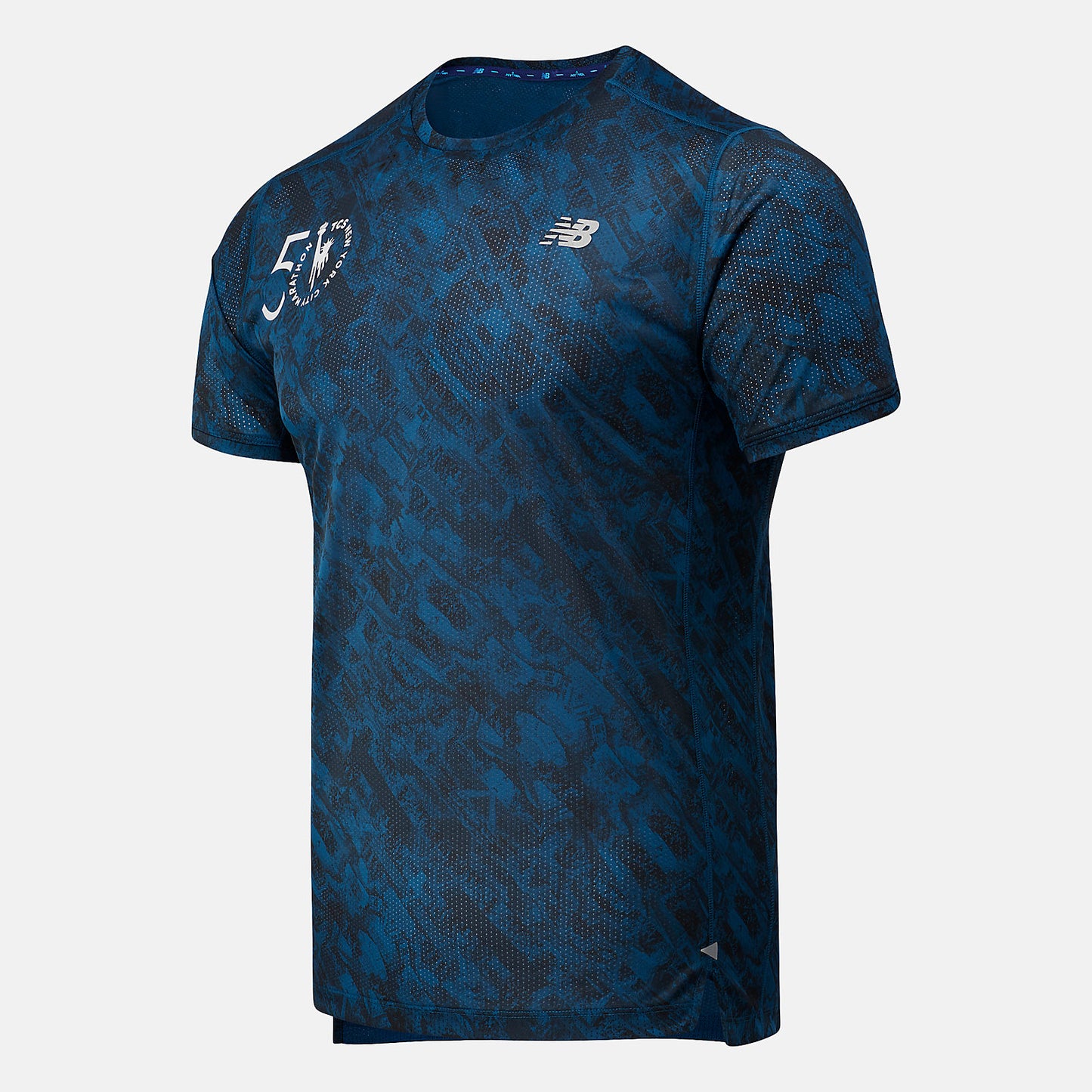 New Balance Sale - NYC Marathon Printed Impact Run Short Sleeve