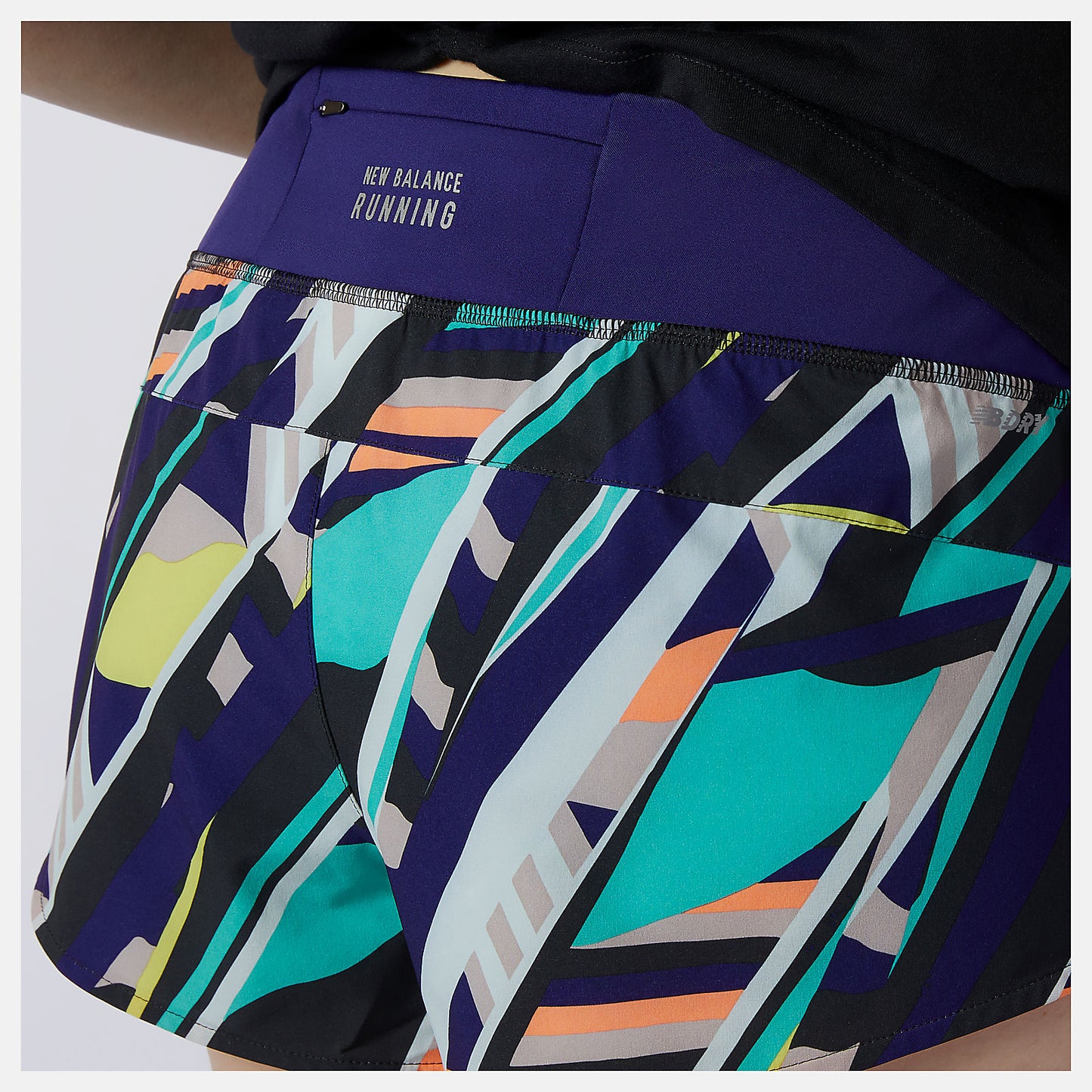 New Balance Discount - Printed Impact Run Short 3 Inch
