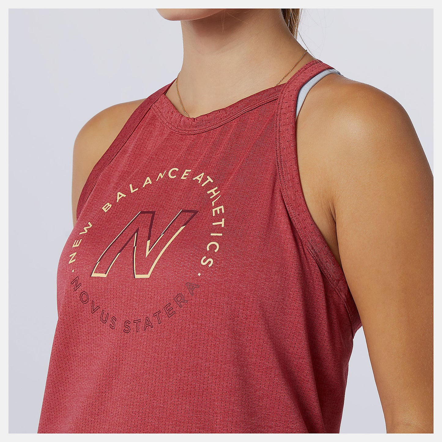 New Balance Sale - Printed Impact Run Hybrid Tank