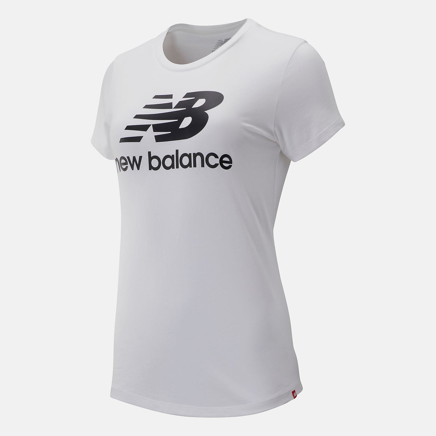 New Balance For Sale - Essentials Stacked Logo Tee