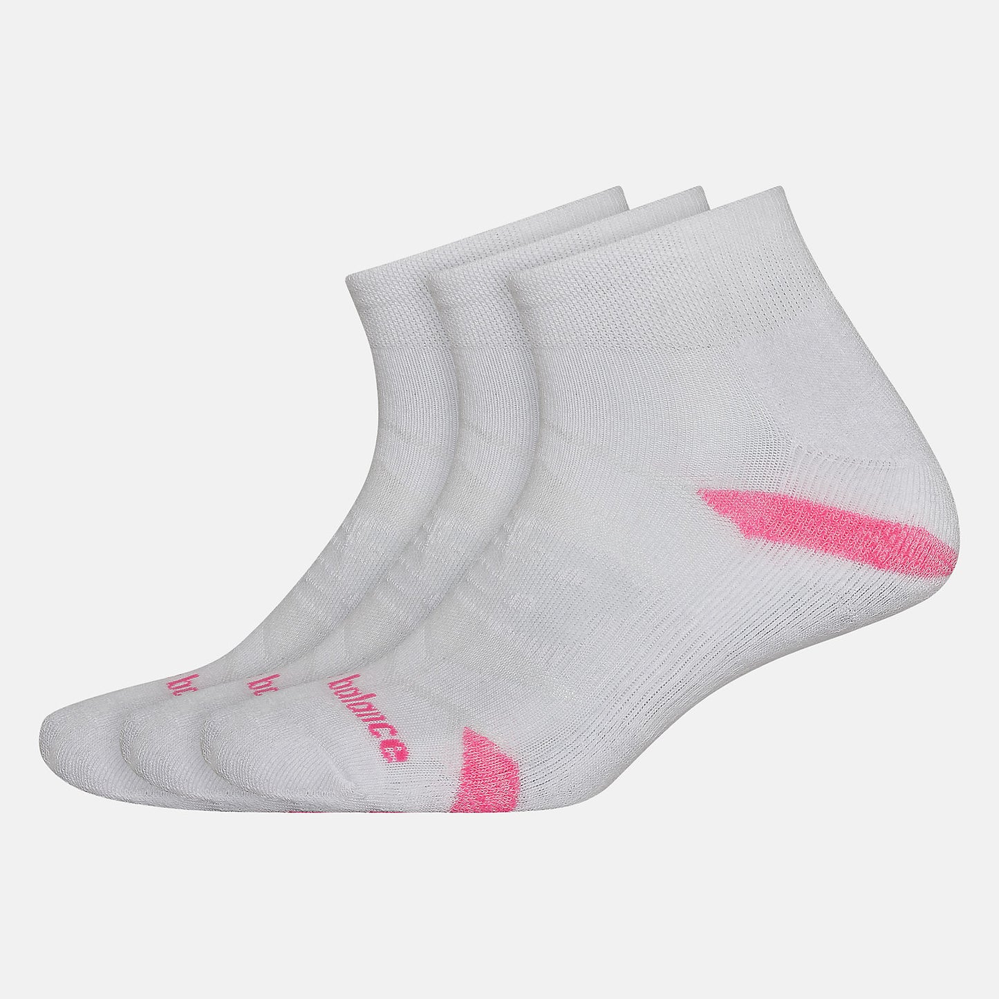 New Balance Online - Performance Cushion Quarter Socks 3 Pack