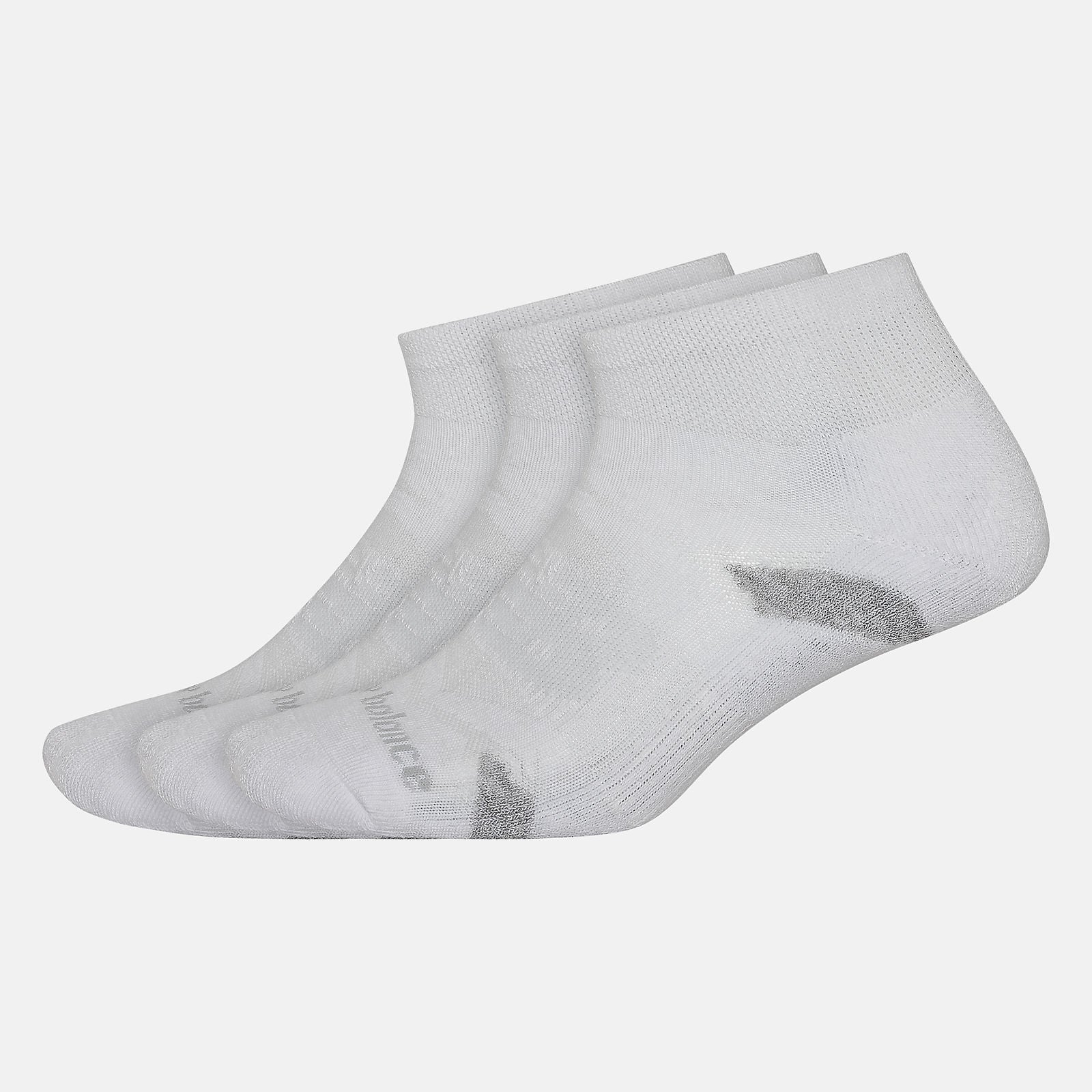 New Balance Discount - Performance Cushion Quarter Socks 3 Pack