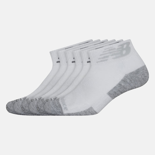 New Balance US - Performance Cushion Quarter Socks 6 Pack
