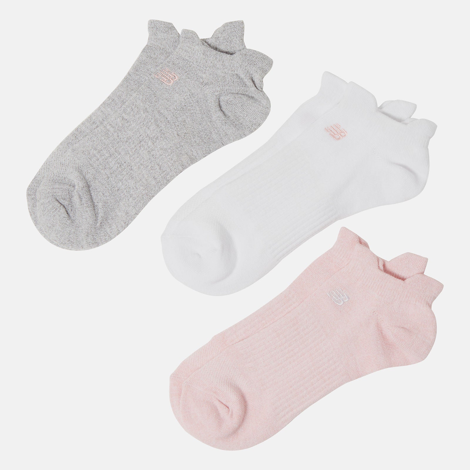 New Balance Discount - Flat Knit Lowcut Tab Socks 3 Pack