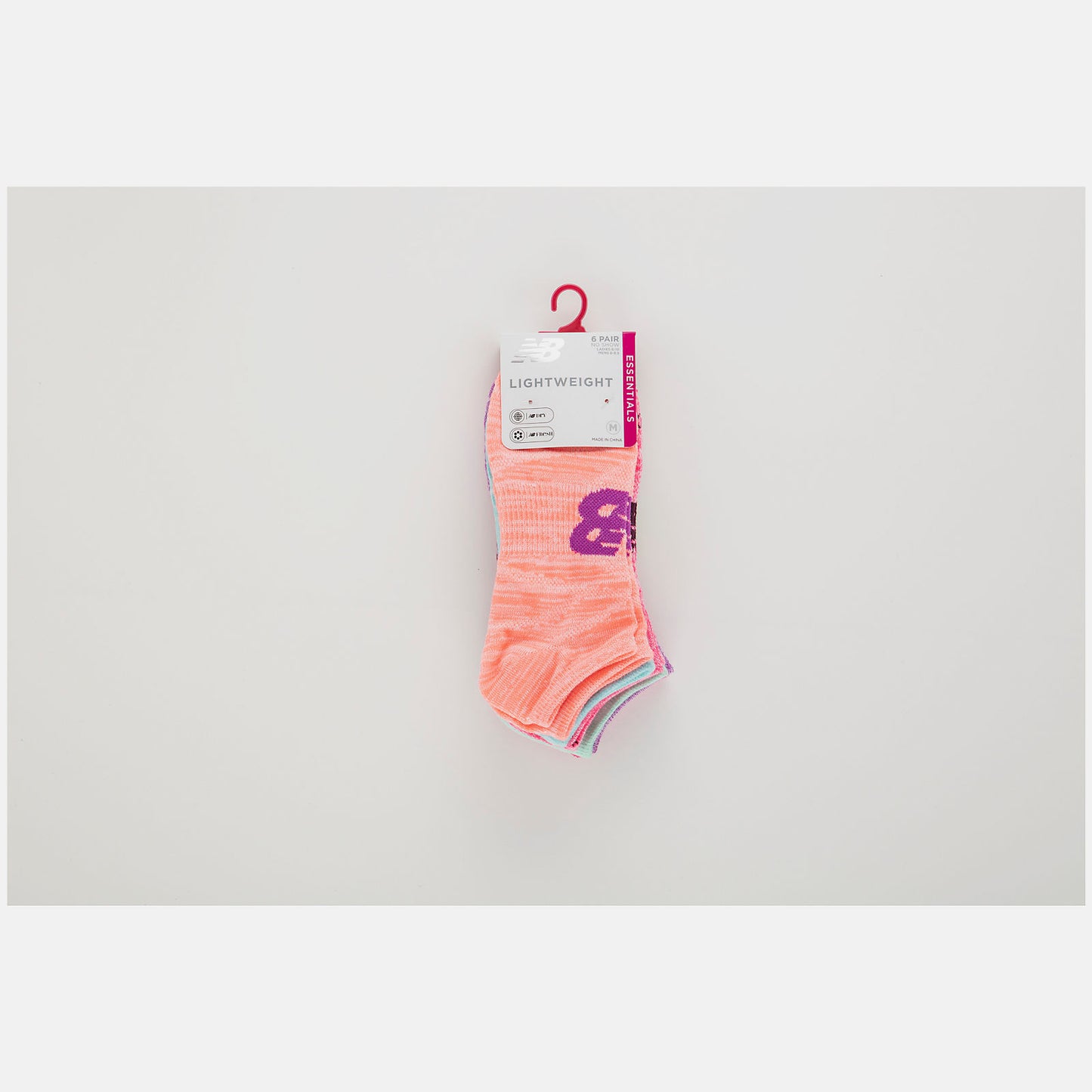 New Balance Discount - Lightweight No Show Socks 6 Pack