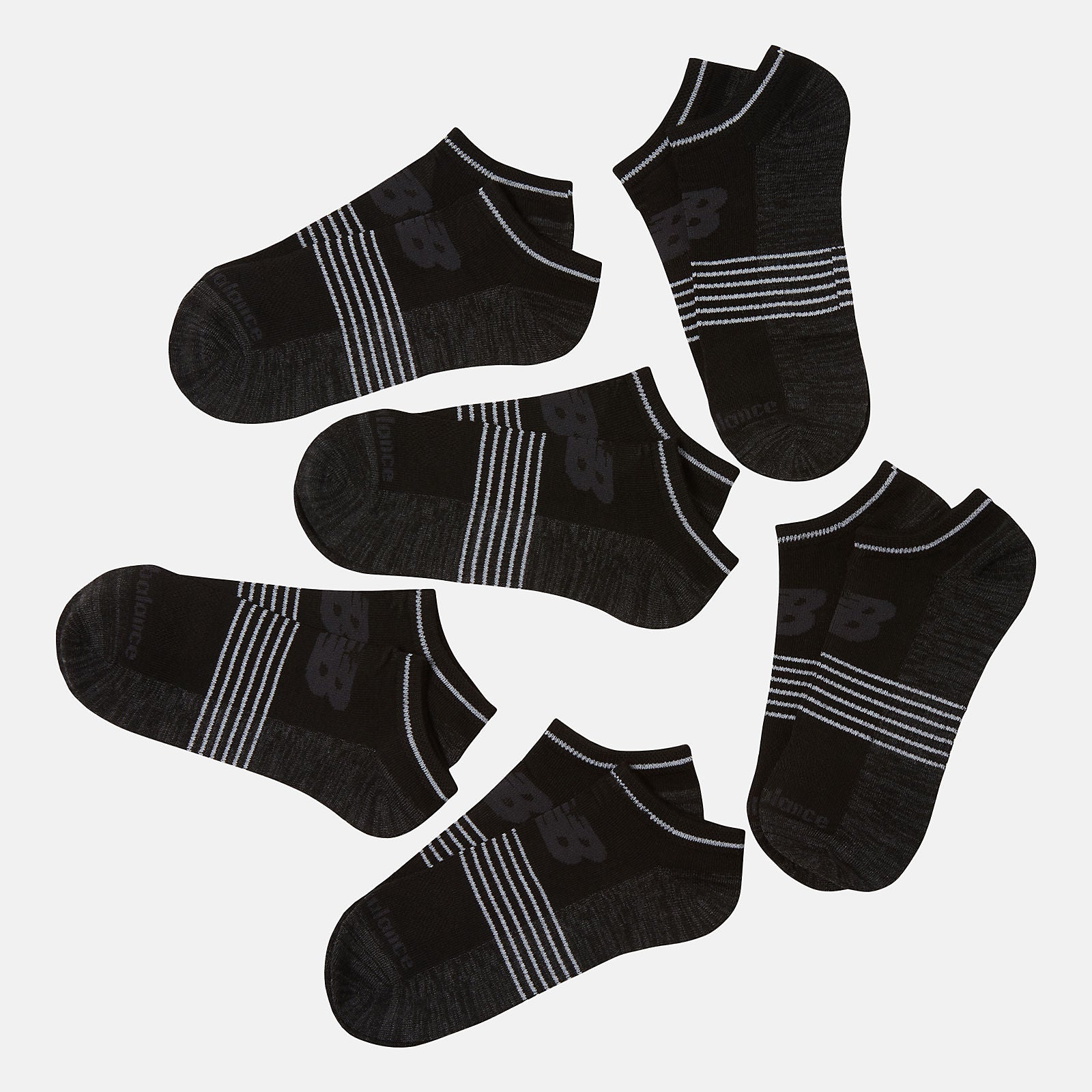 New Balance Outlet - 6 PK No Show Flatknit