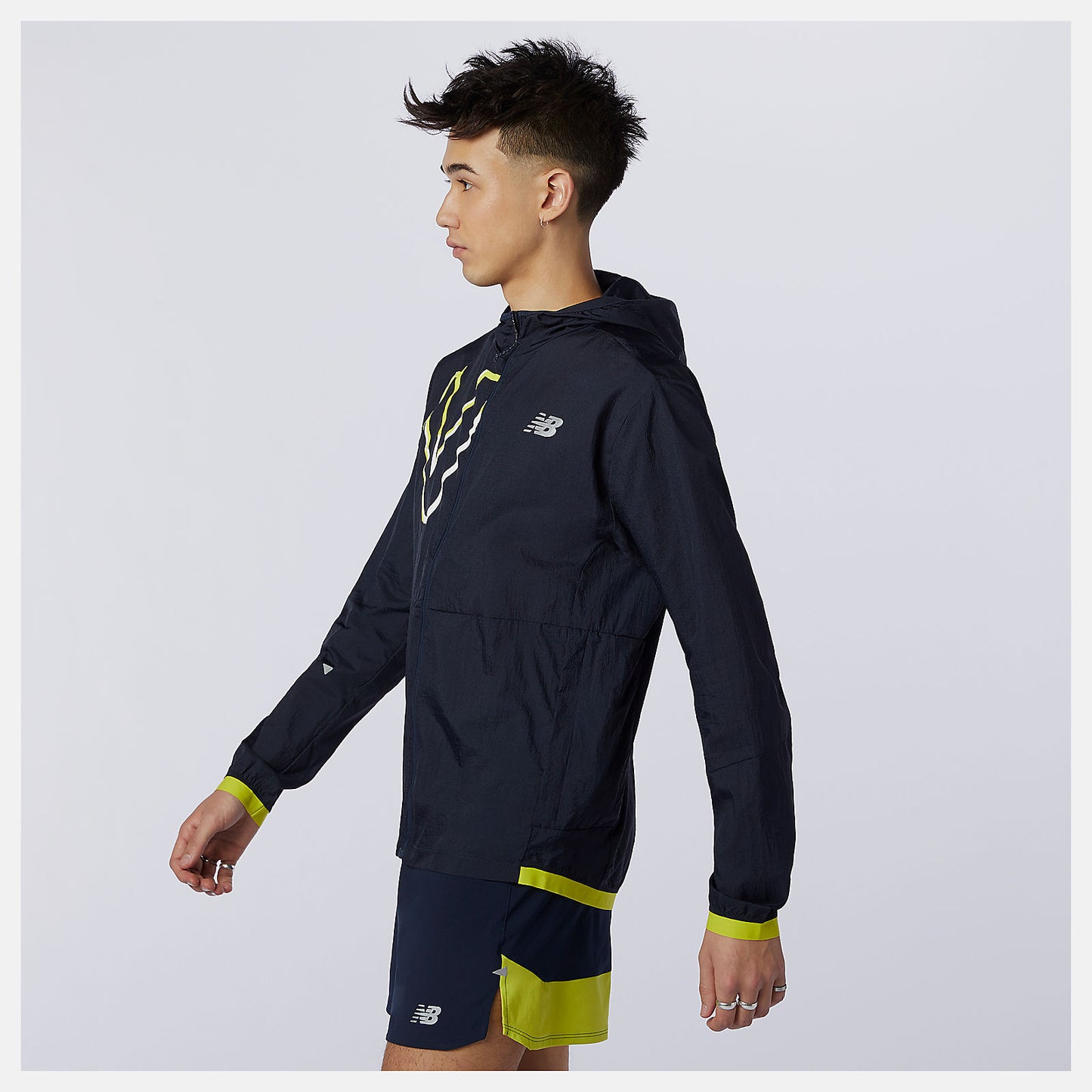 New Balance For Sale - Printed Impact Run Light Pack Jacket