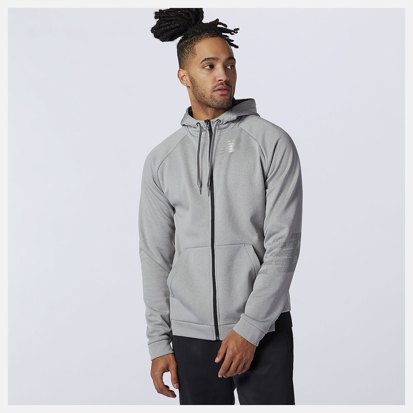 New Balance For Sale - Tenacity Fleece Full Zip Hoodie