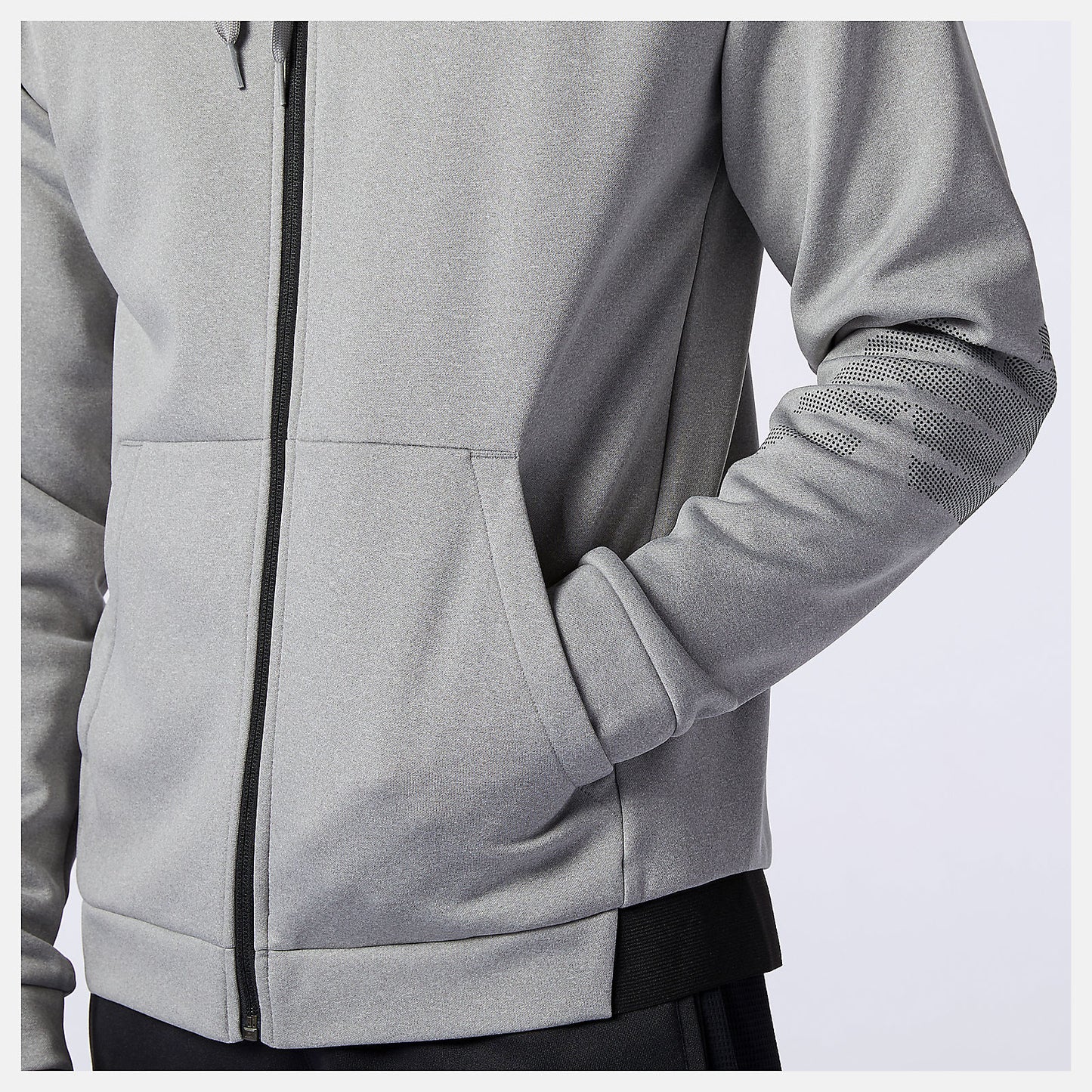 New Balance For Sale - Tenacity Fleece Full Zip Hoodie