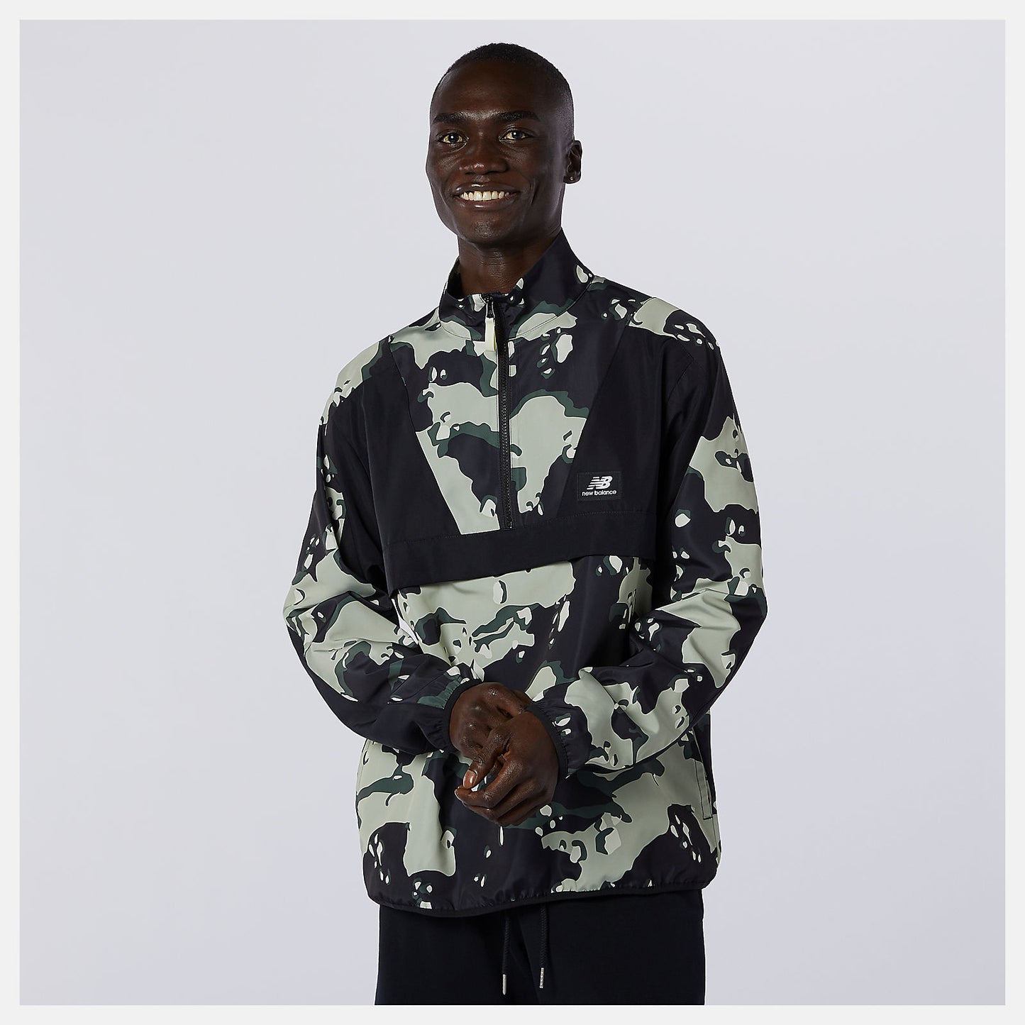 New Balance Outlet - NB Essentials Camo Anorak