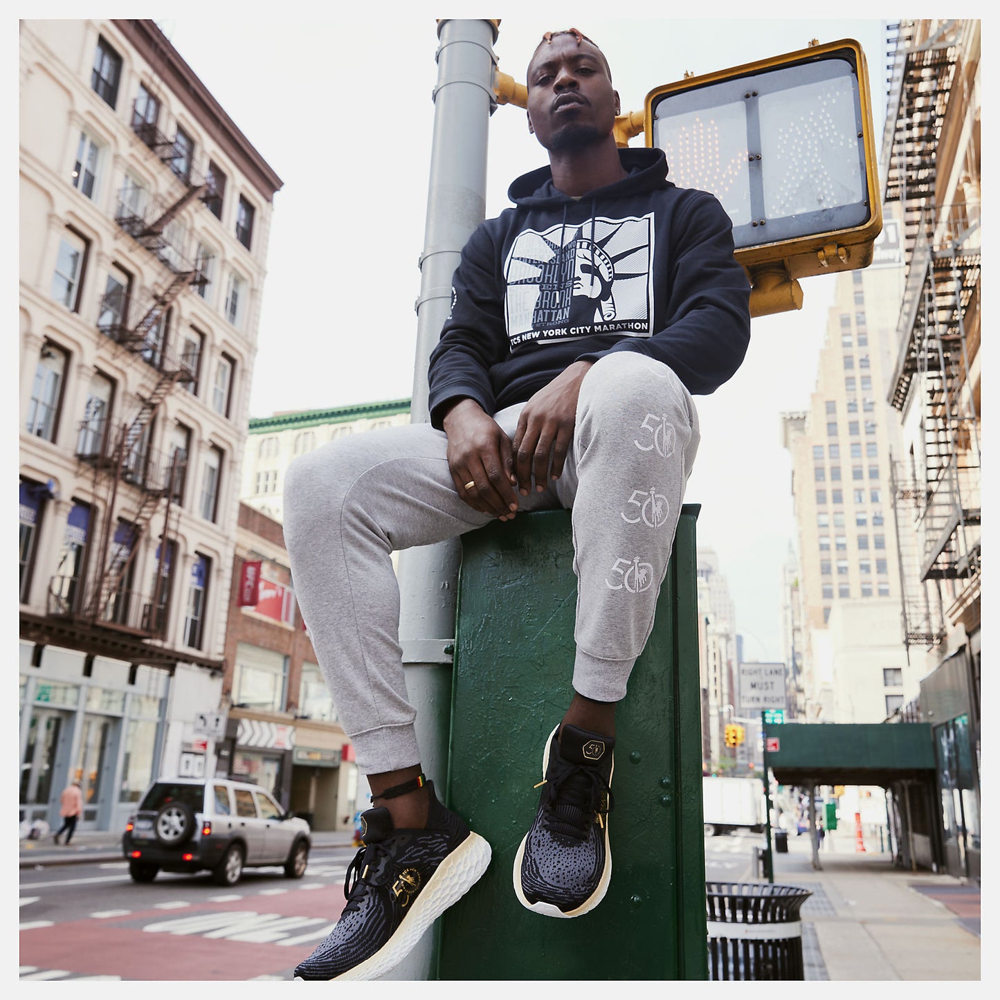 New Balance Online - NYC Marathon Essentials Stack Pack Sweatpant