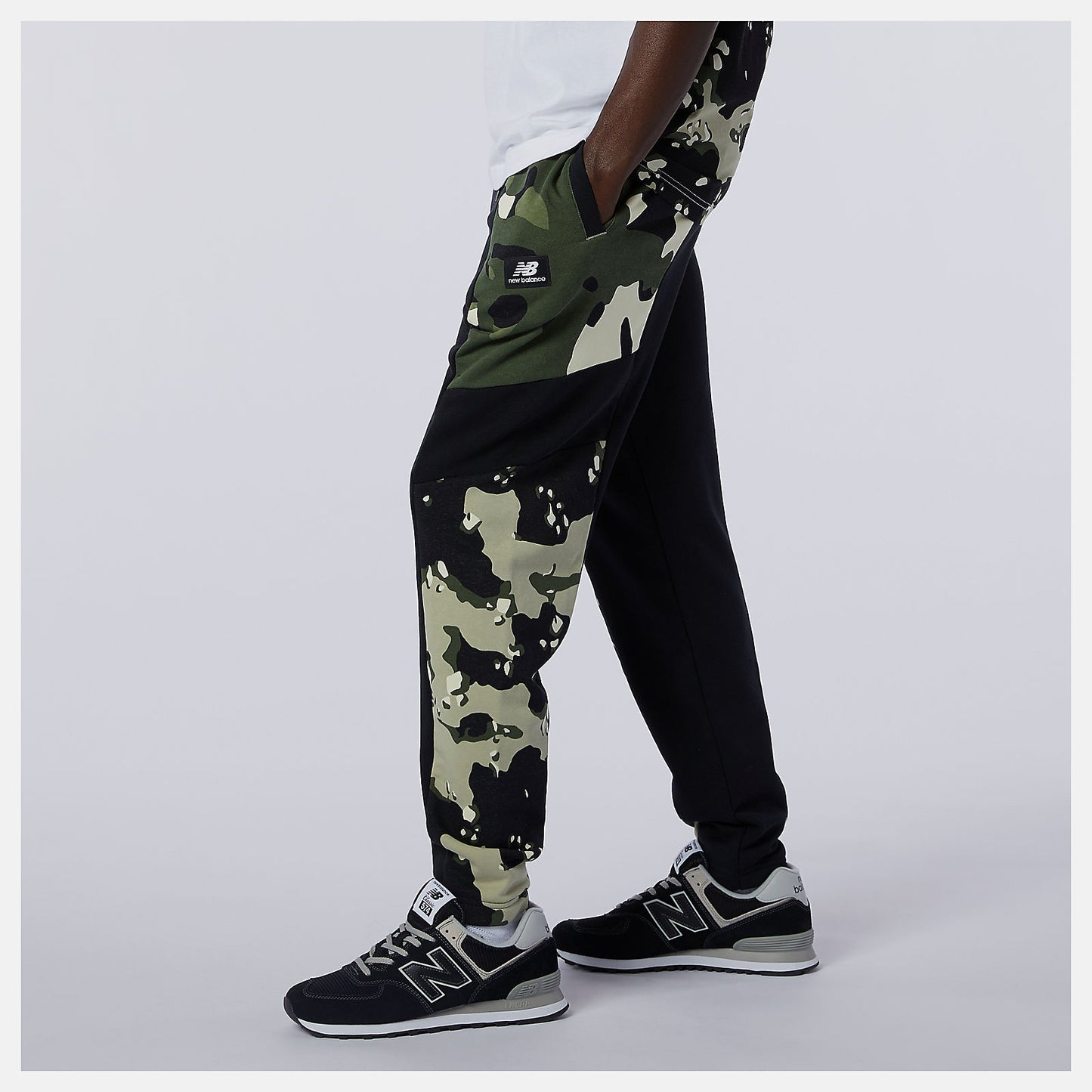 New Balance Discount - NB Essential Camo Sweatpant