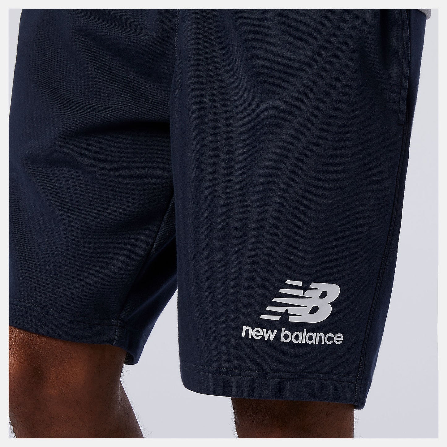 New Balance On Sale - NB Essentials Stacked Logo Short