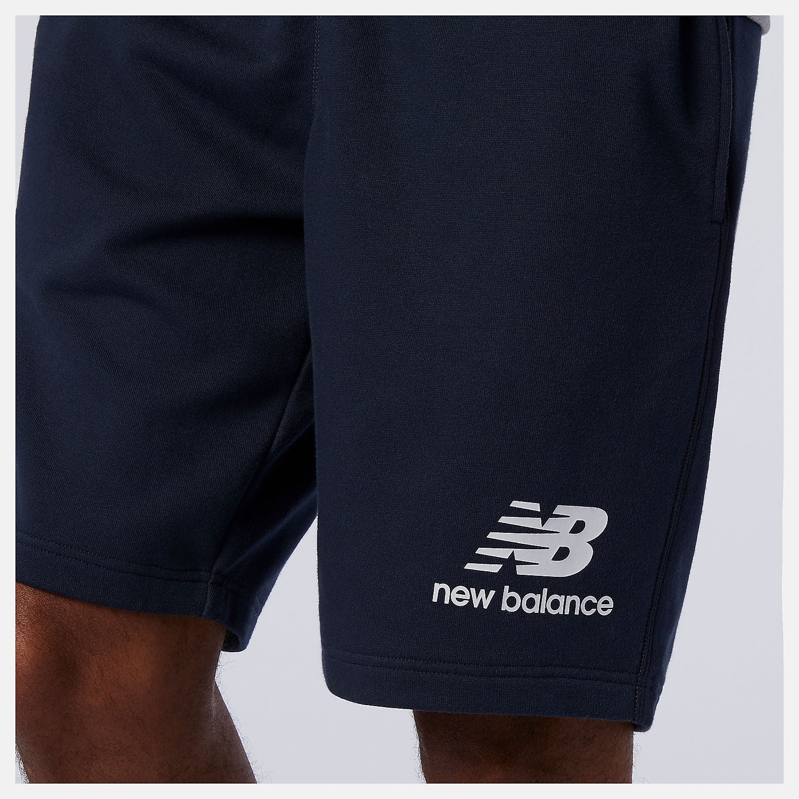 New Balance On Sale - NB Essentials Stacked Logo Short