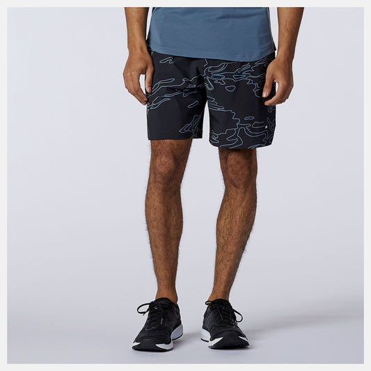 New Balance On Sale - Fortitech Graphic 7 inch Woven Short