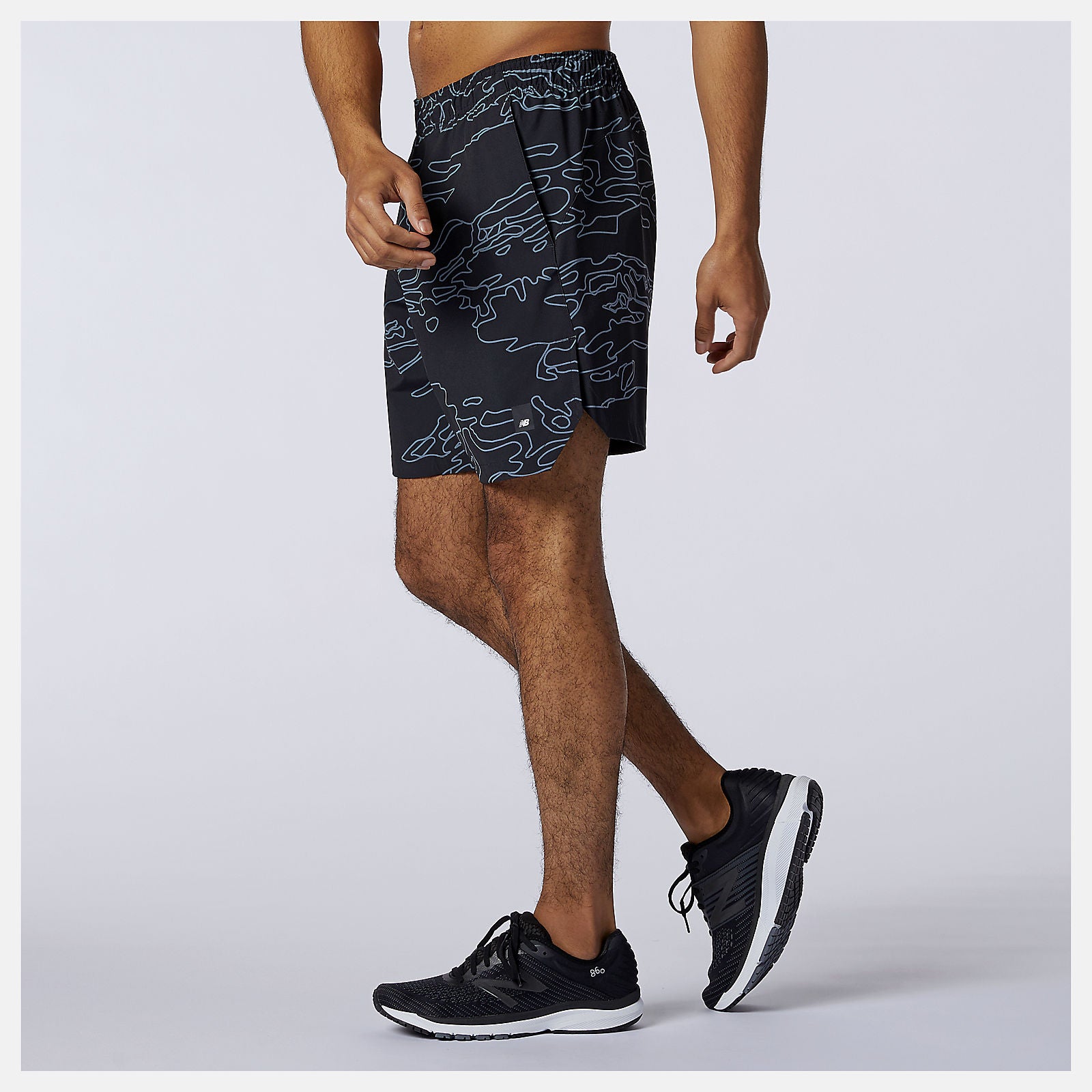 New Balance On Sale - Fortitech Graphic 7 inch Woven Short
