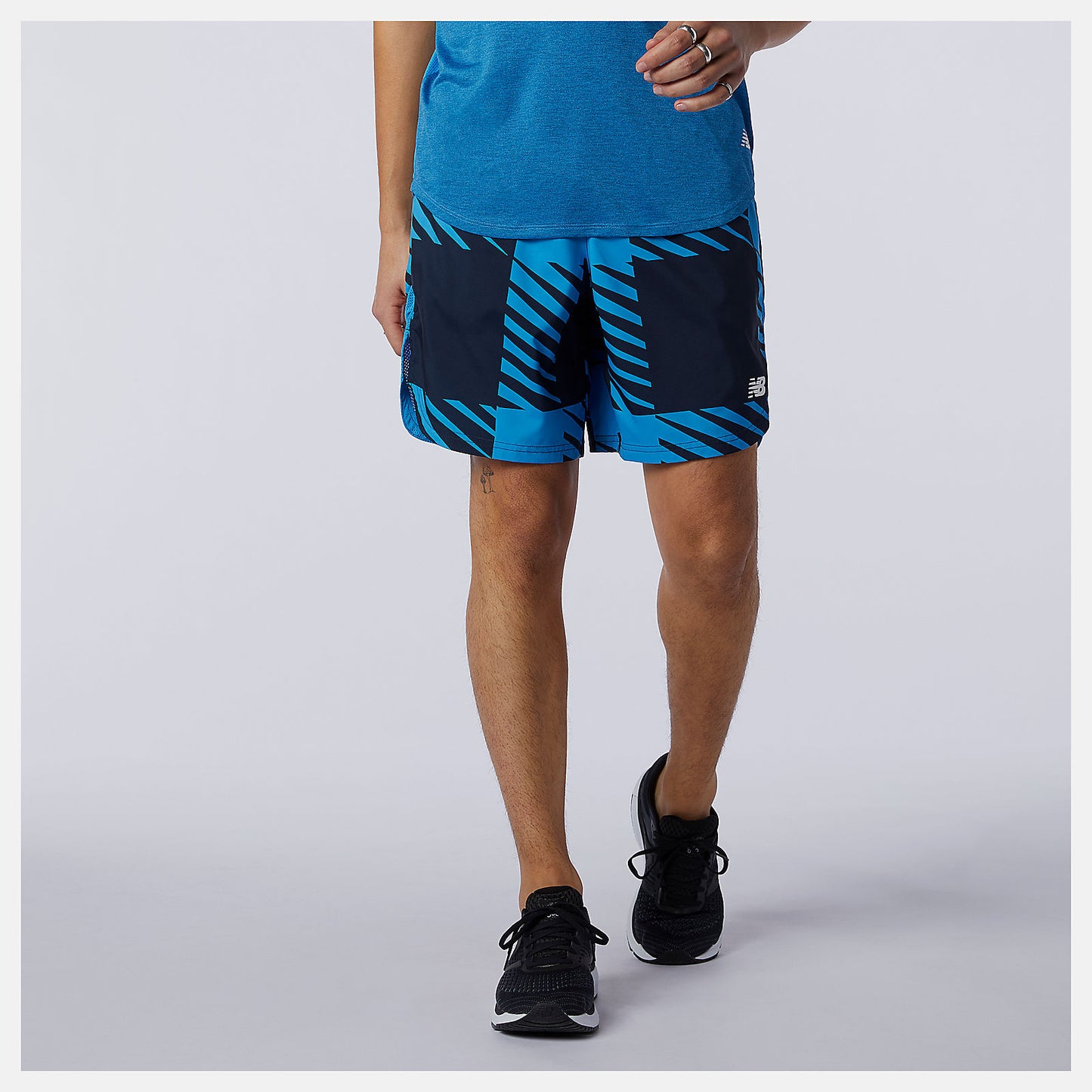 New Balance Outlet - Printed Fast Flight 2 in 1 7 inch Short