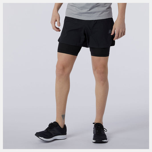 New Balance On Sale - Q Speed Fuel 2 in 1 5 Inch Short