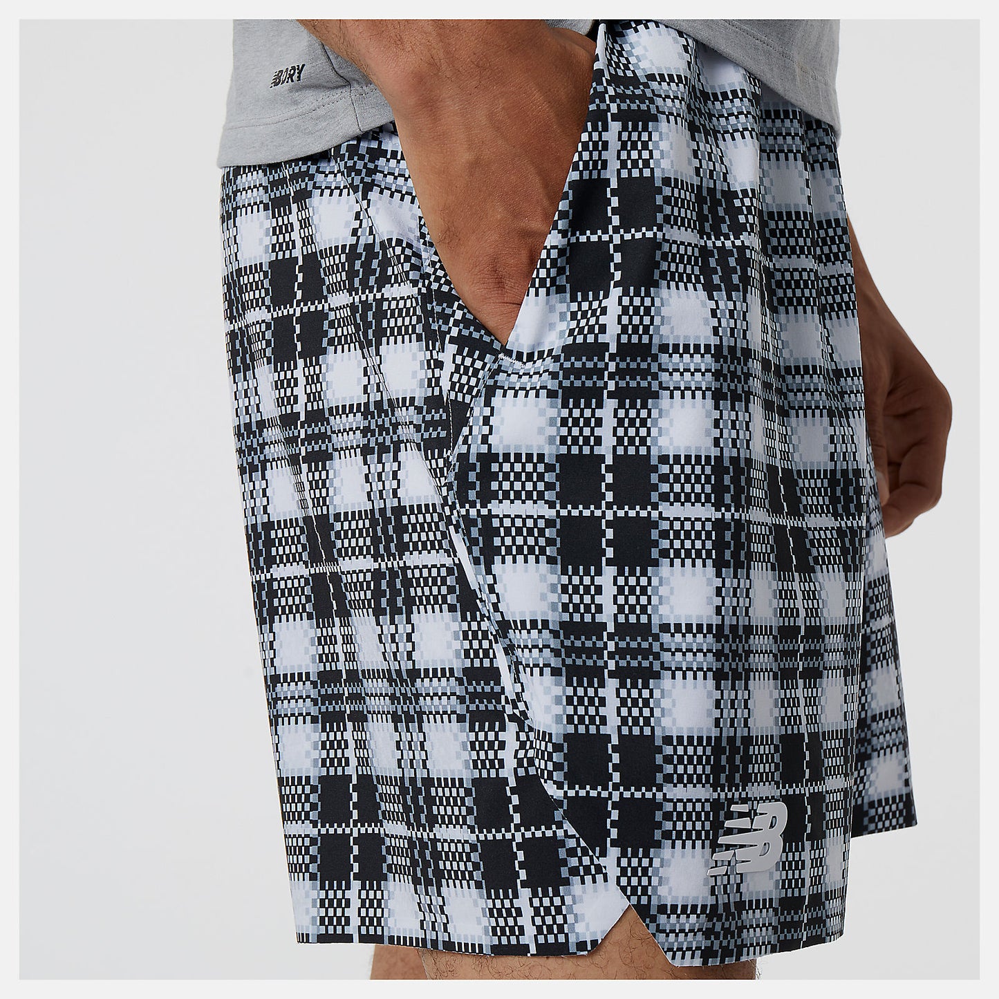 New Balance US - 7 In Printed Tournament Short