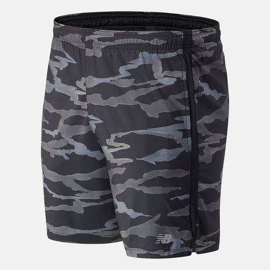 New Balance Discount - Printed Accelerate 7 In Short