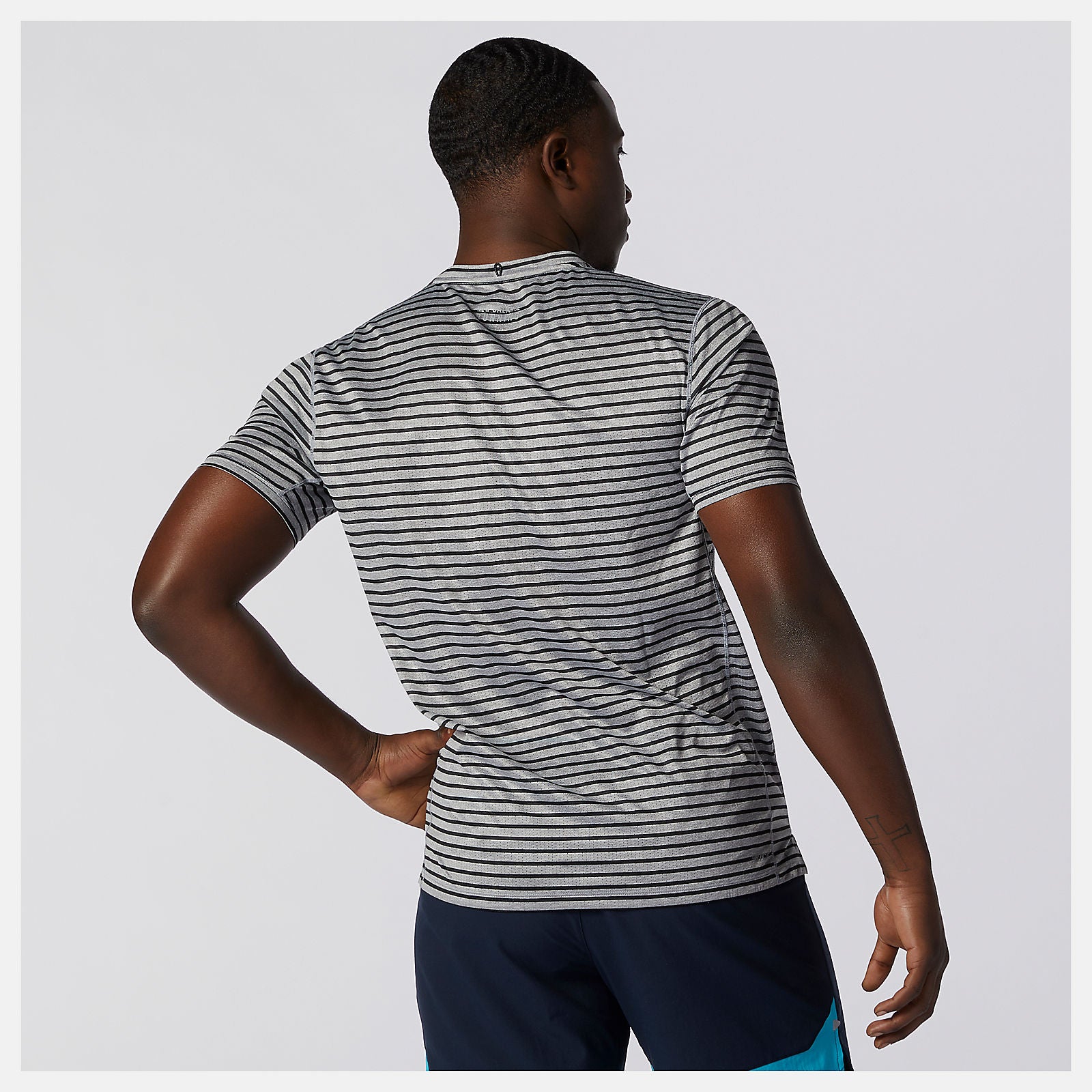 New Balance Sale - Printed Impact Run Short Sleeve