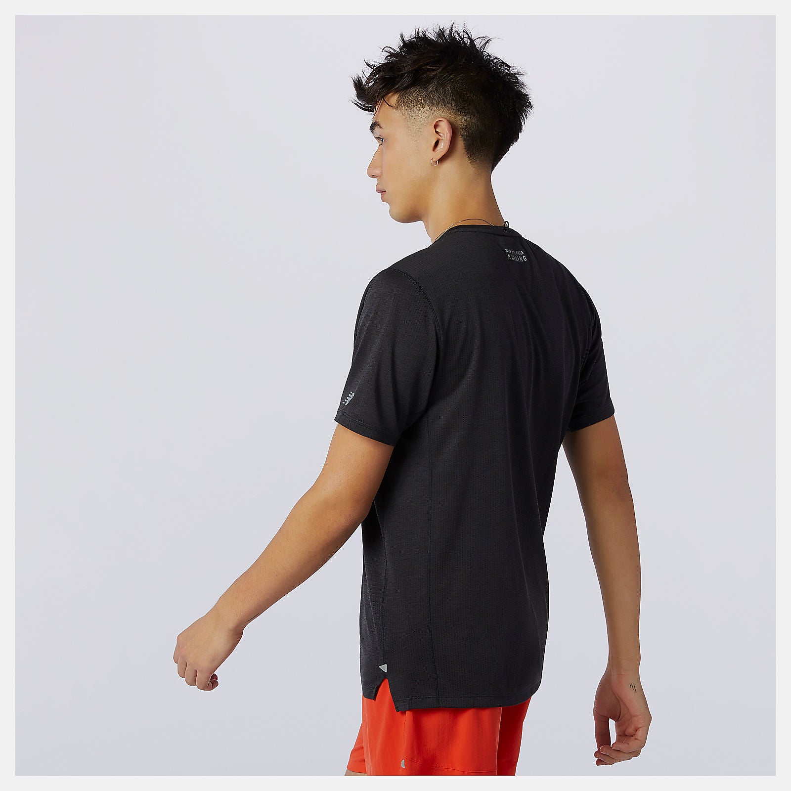 New Balance Online - Printed Impact Run Short Sleeve