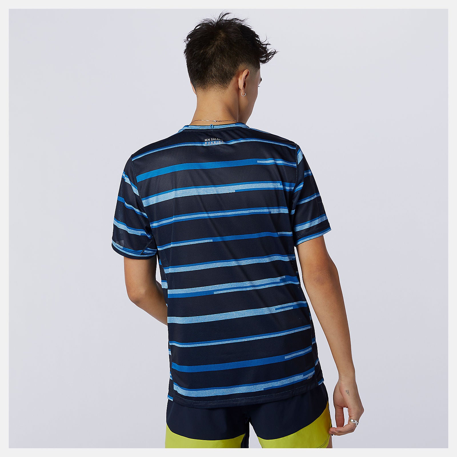 New Balance Sale - Printed Impact Run Short Sleeve