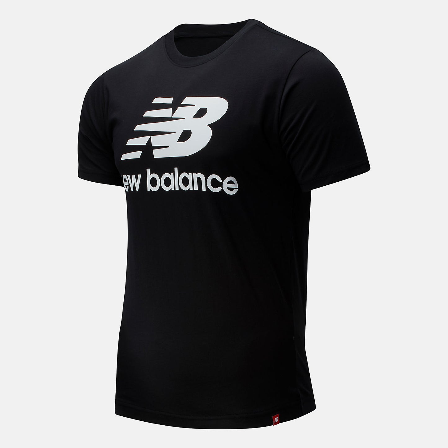 New Balance For Sale - Essentials Stacked Logo Tee