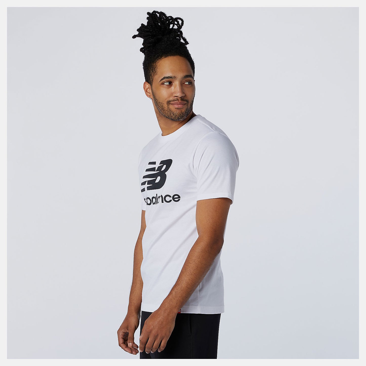 New Balance US - Essentials Stacked Logo Tee