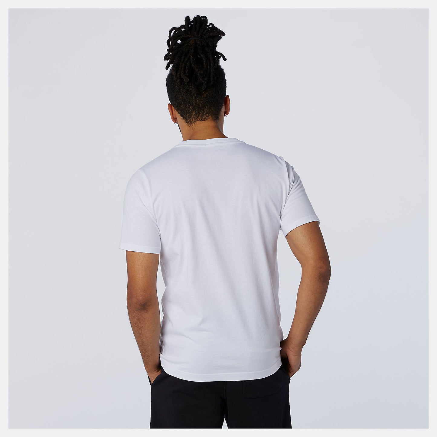 New Balance US - Essentials Stacked Logo Tee