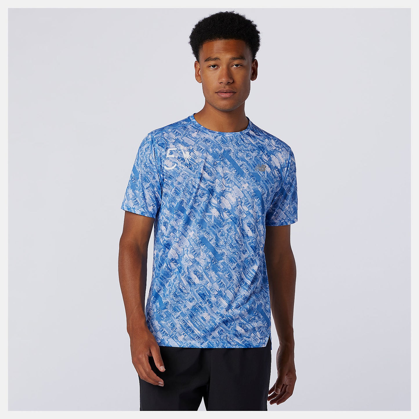 New Balance Outlet - NYC Marathon Printed Impact Run Short Sleeve