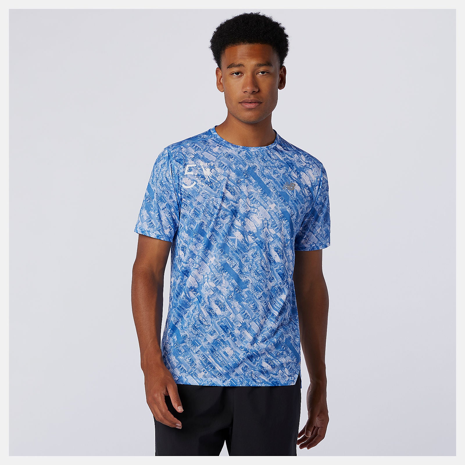 New Balance Outlet - NYC Marathon Printed Impact Run Short Sleeve