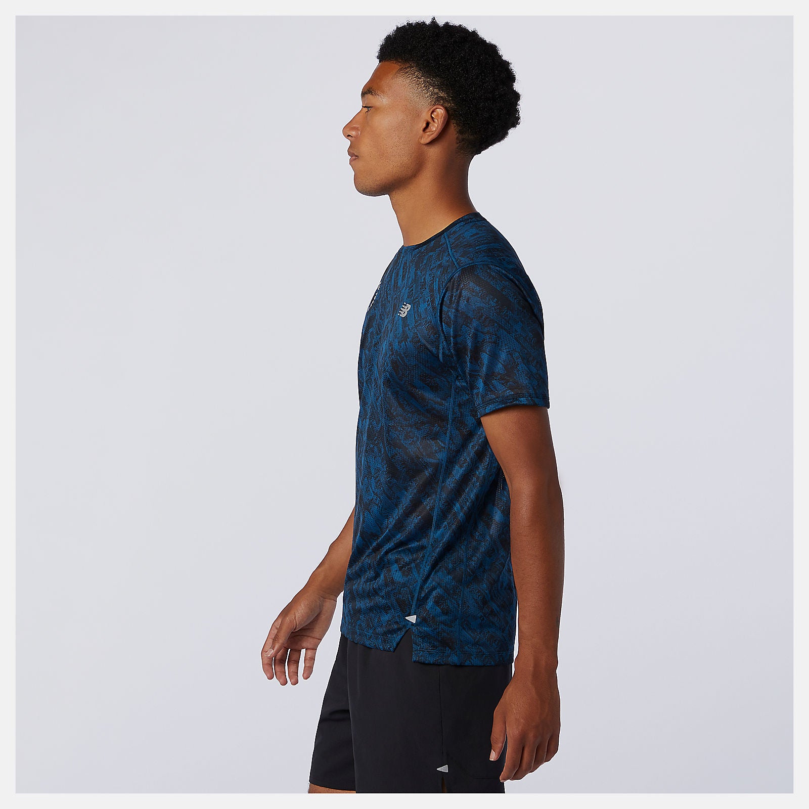 New Balance Sale - NYC Marathon Printed Impact Run Short Sleeve