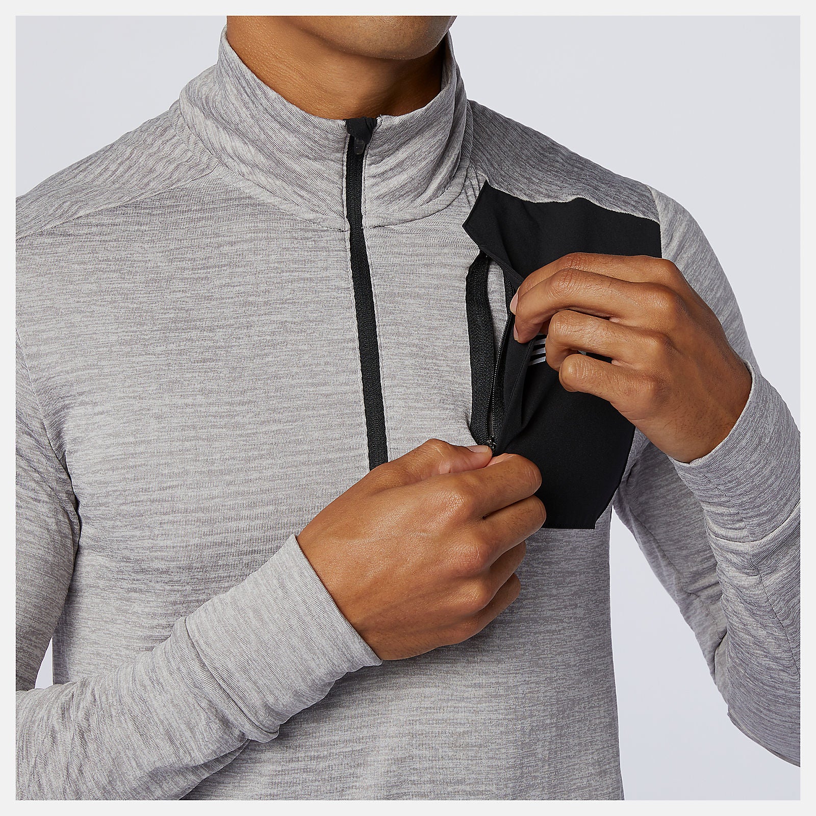 New Balance Online - NB Heat Grid Half Zip