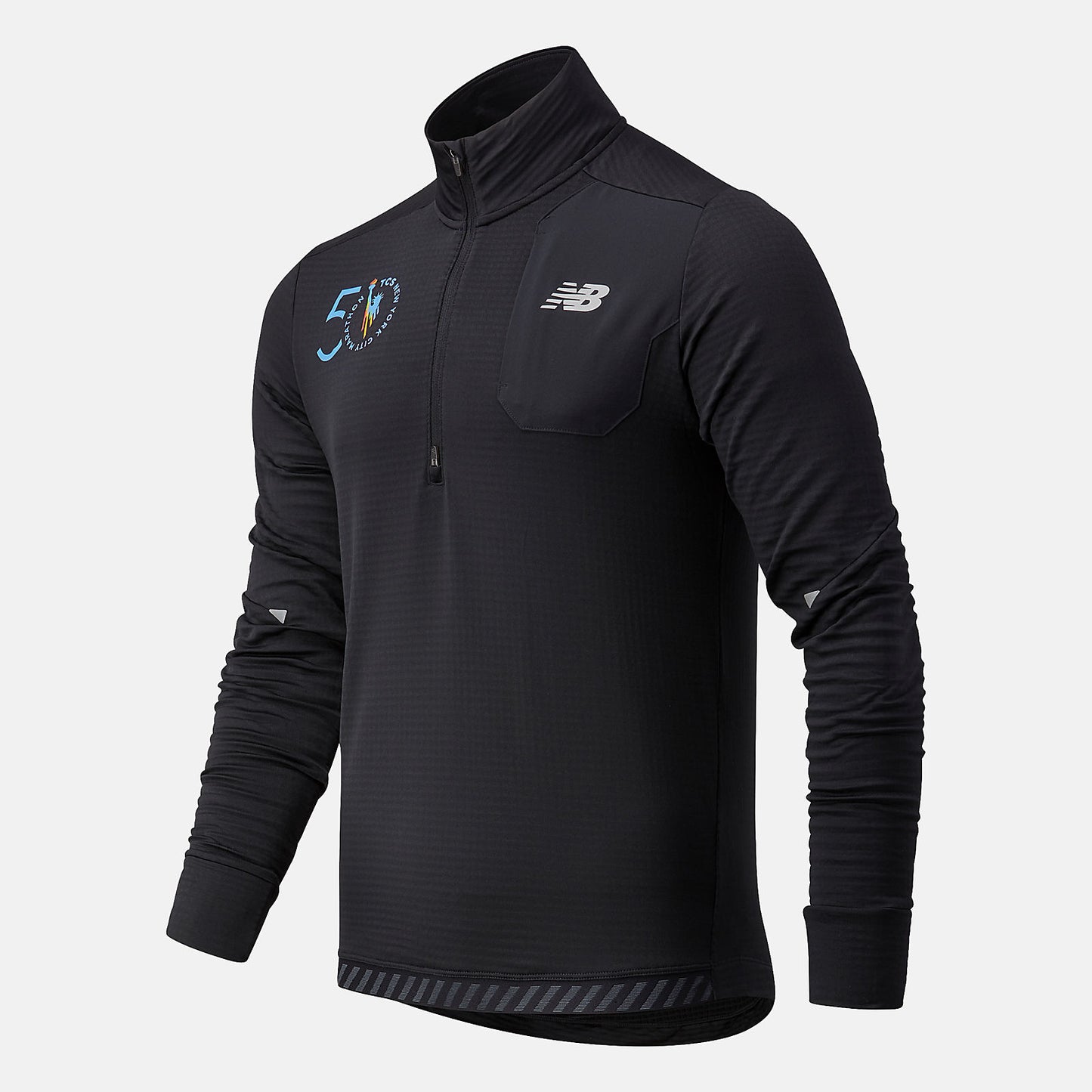 New Balance On Sale - NYC Marathon Impact Run Grid Back Half Zip
