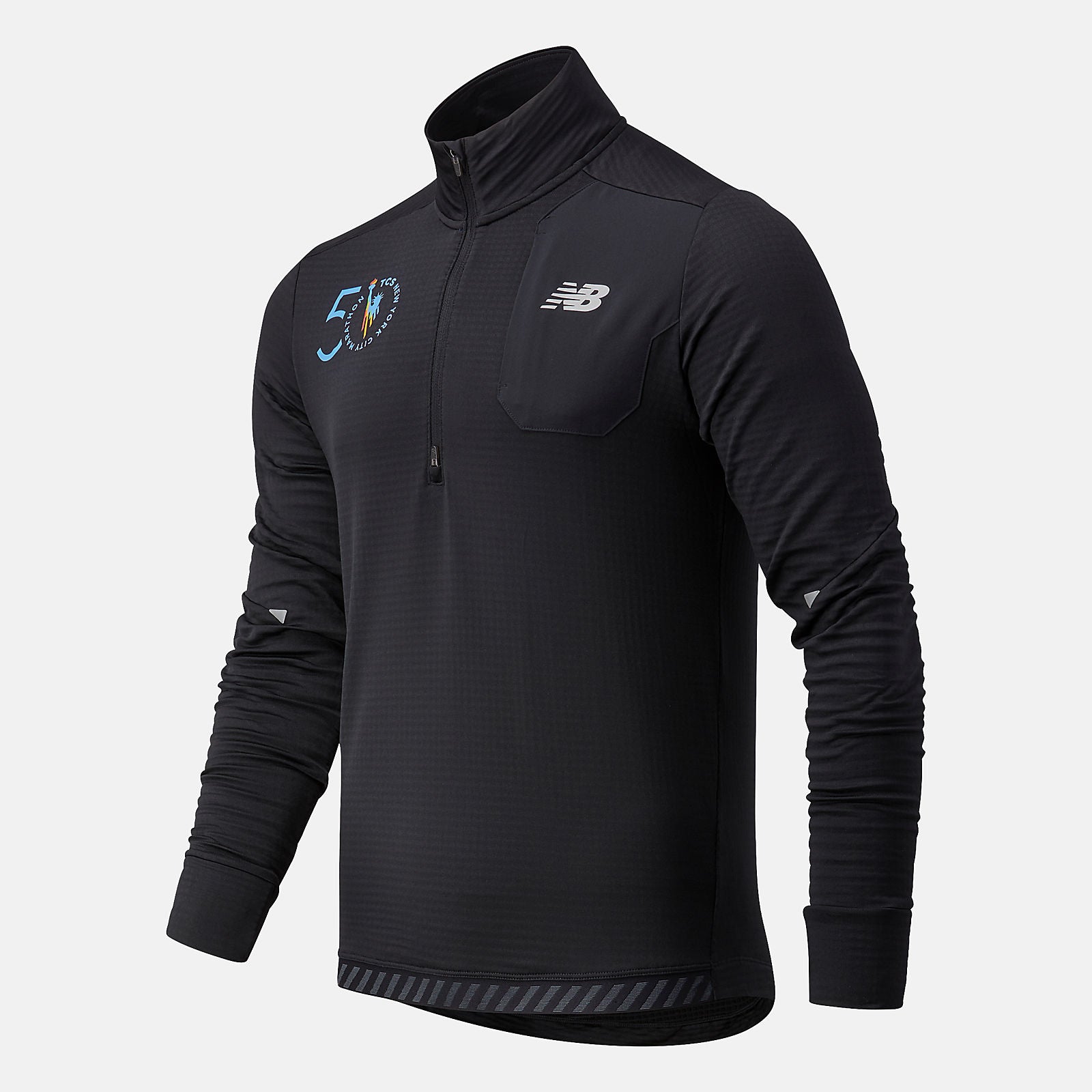 New Balance On Sale - NYC Marathon Impact Run Grid Back Half Zip