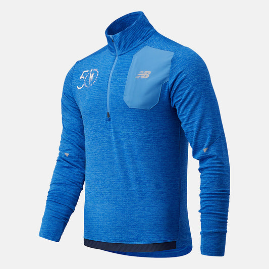 New Balance Hot sale - NYC Marathon Impact Run Grid Back Half Zip