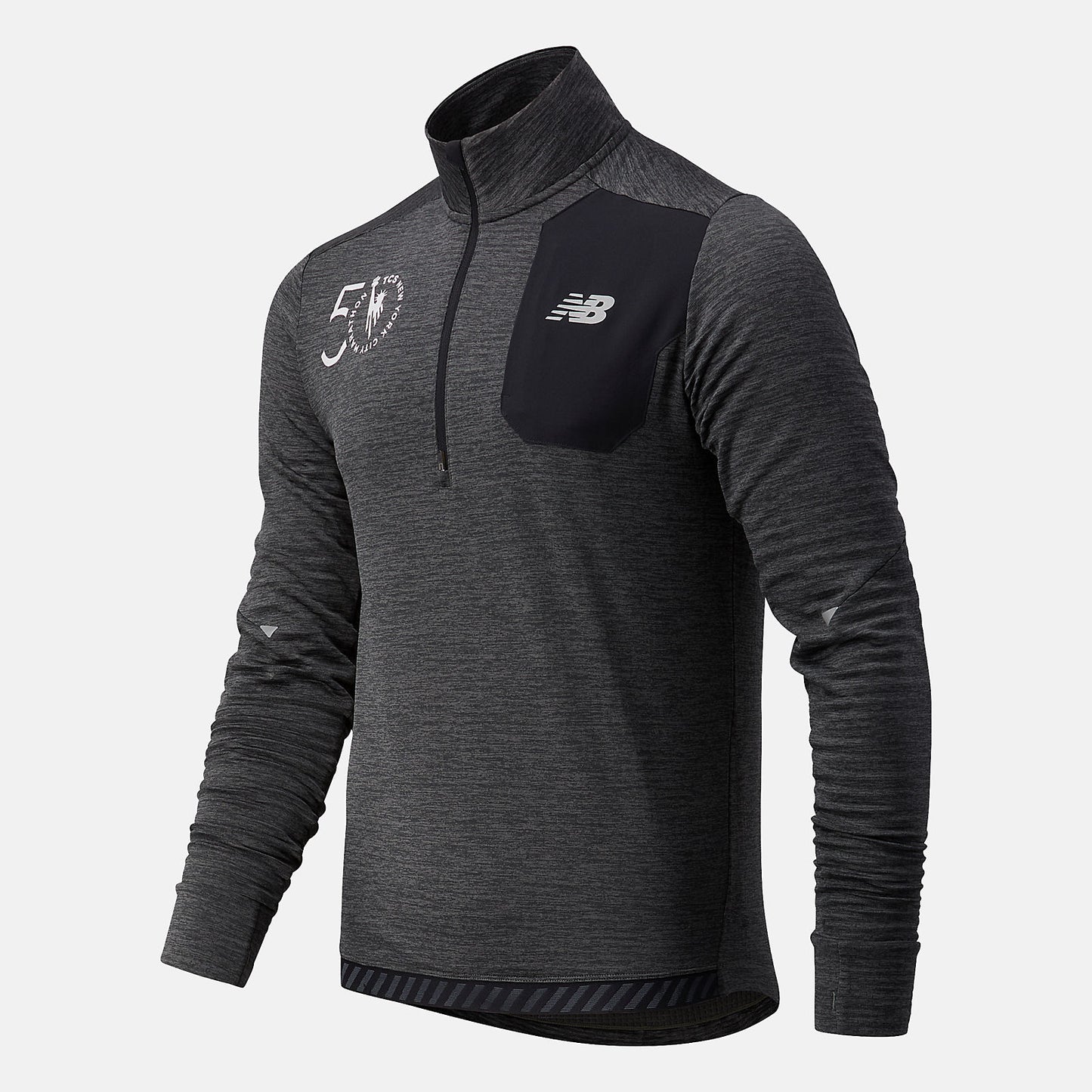 New Balance Online - NYC Marathon Impact Run Grid Back Half Zip
