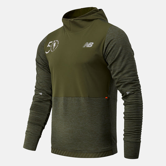 New Balance Online - NYC Marathon Impact Run Grid Back Hoodie