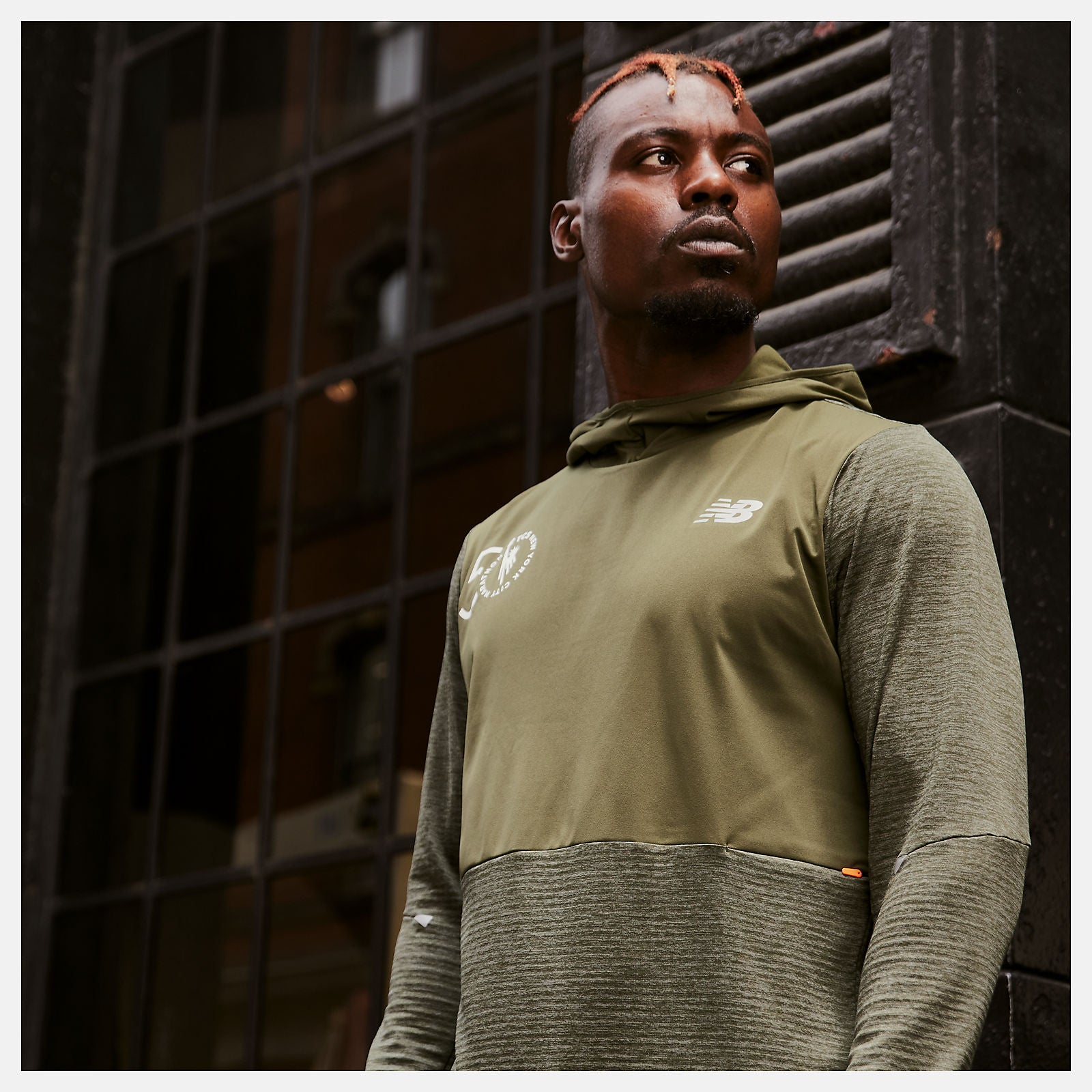 New Balance Online - NYC Marathon Impact Run Grid Back Hoodie