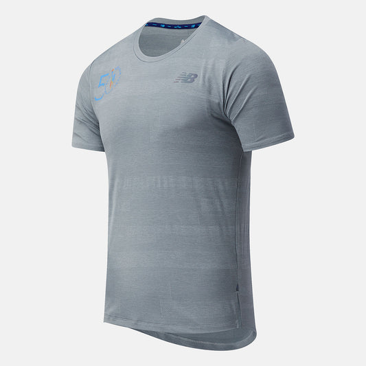 New Balance Discount - NYC Marathon Q Speed Fuel Jacquard Short Sleeve