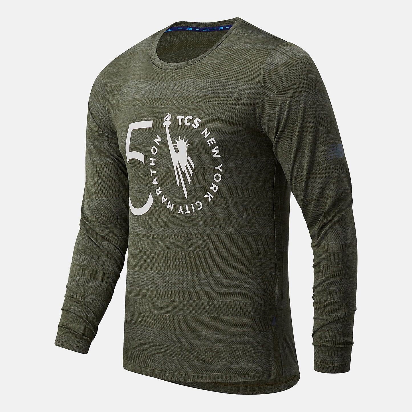 New Balance US - NYC Marathon Q Speed Fuel Jacquard Long Sleeve