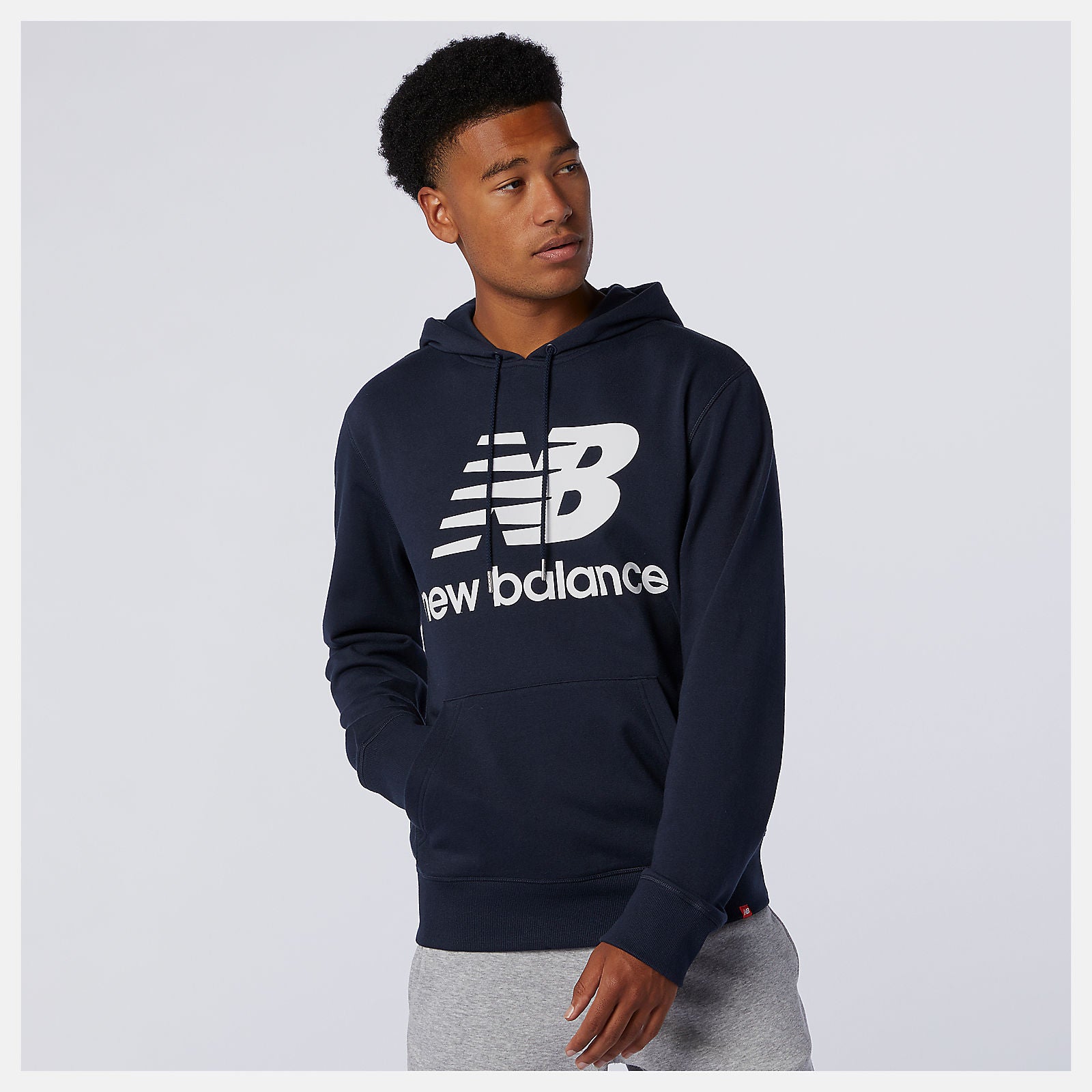 New Balance US - NB Essentials Stacked Logo Po Hoodie