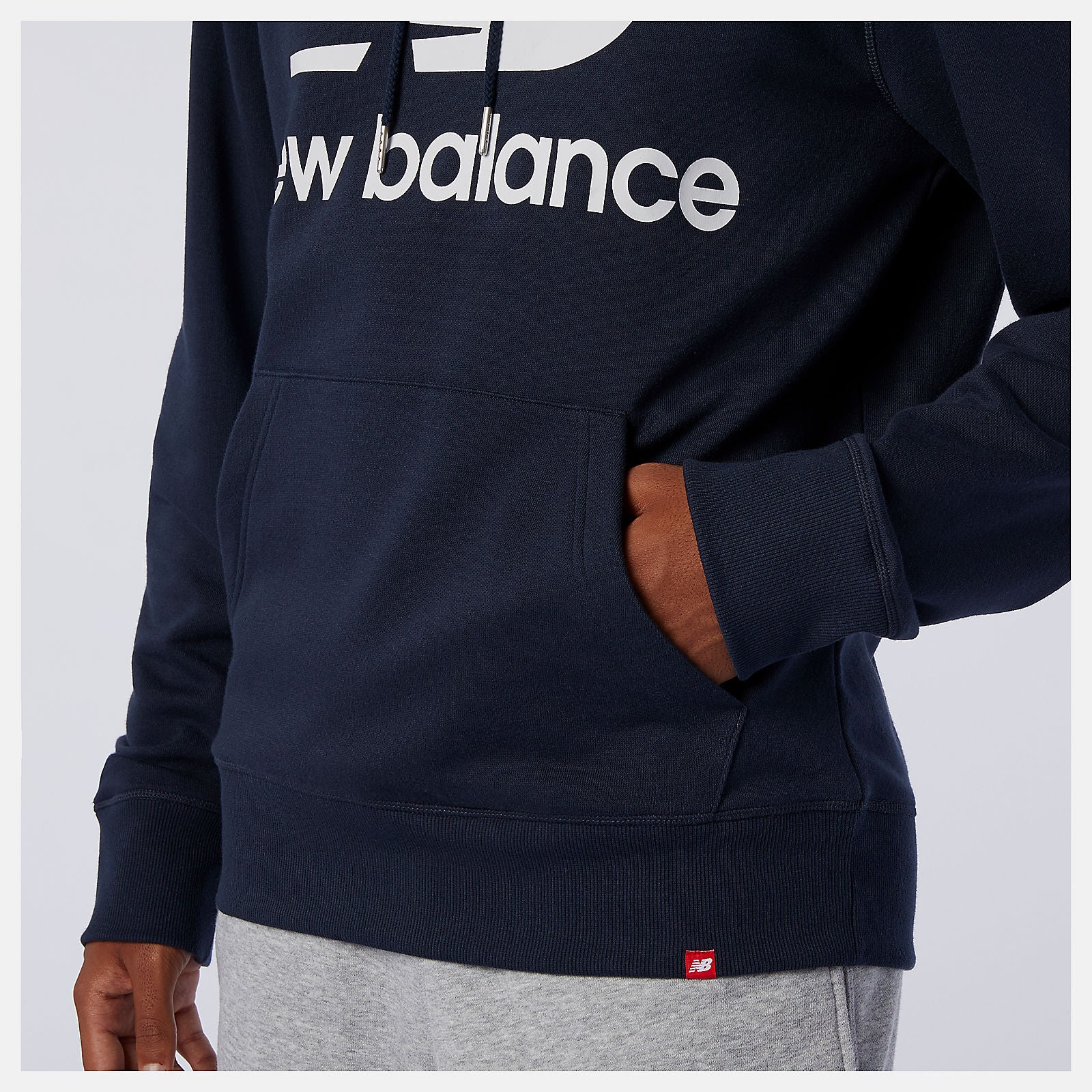 New Balance US - NB Essentials Stacked Logo Po Hoodie
